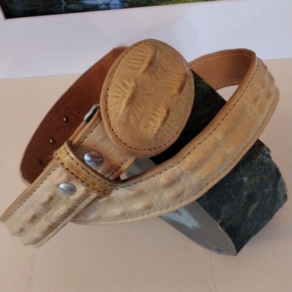 Vintage Alligator Belt  - Picture 1 of 8